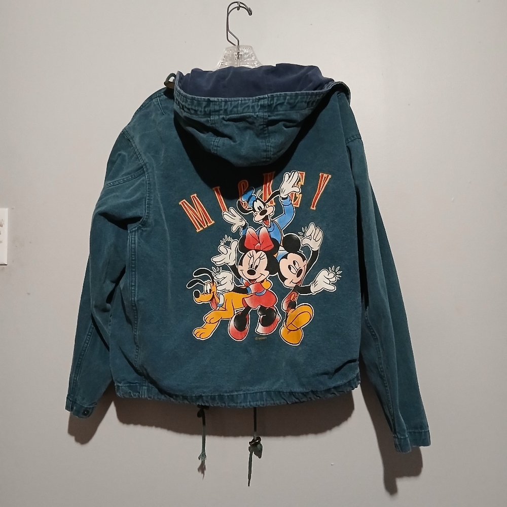 Genus Vintage Green Mickey Mouse Jacket. Size Large - Picture 4 of 9